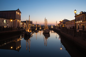 Presepe marittimo a Cesenatico