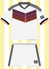 German Football Uniform