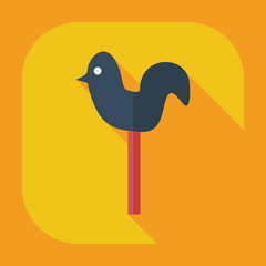 Flat modern design with shadow icons candy