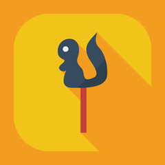 Flat modern design with shadow icons candy