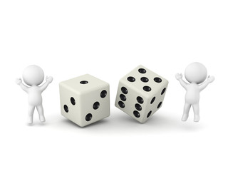 3D Characters and Dice