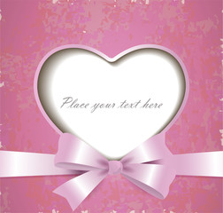 valentines day vintage lettering background