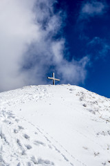 Fototapeta premium Gipfelkreuz
