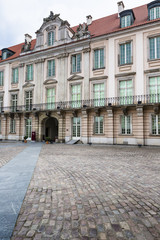 Royal Castle in Warsaw in a summer day, Poland