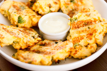 Zucchini croquettes