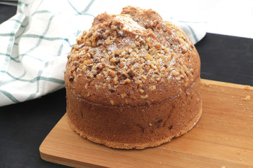 Cinnamon , apple cake
