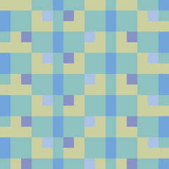 Colored seamless geometric pattern