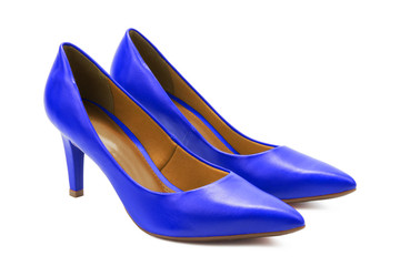 Cobalt high heels pumps