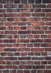 Brick wall background. Free space for your ideas