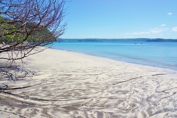 The Playa Blanca beach in Peninsula Papagayo in Guanacaste, Costa Rica