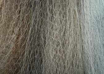 Fishing net on the beach