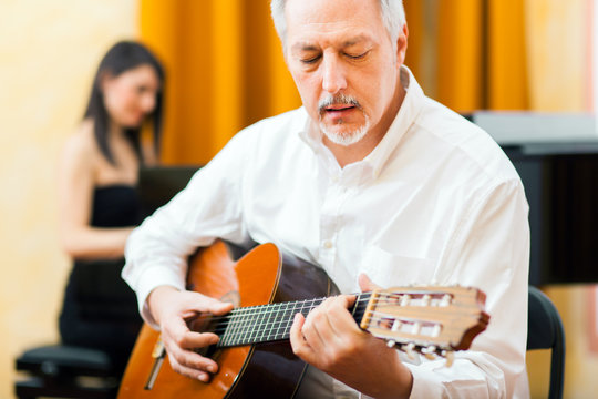 Jazz guitarist