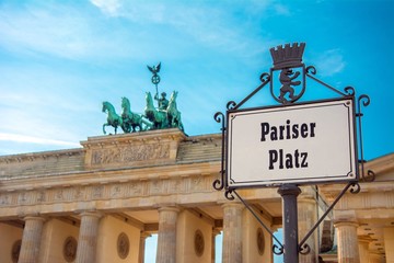 Porte de Brandebourg, Brandenburg Gate, Brandenburger Tor, Berlin, Germany © Alexi Tauzin