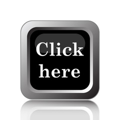 Click here icon