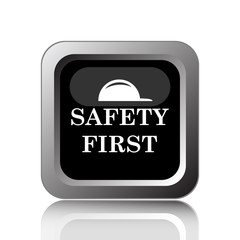 Safety first icon