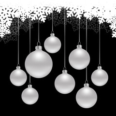 christmas black background