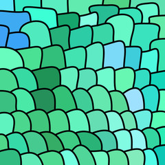 abstract vector stained-glass mosaic background