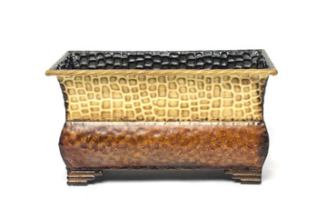 Flowerpot isolated on white