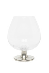 Brandy glass isolated on white