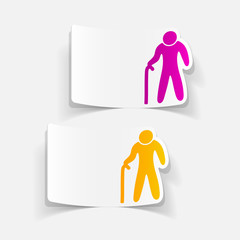 realistic design element: grandpa