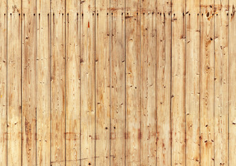 Uncolored natural wooden wall. Seamless background