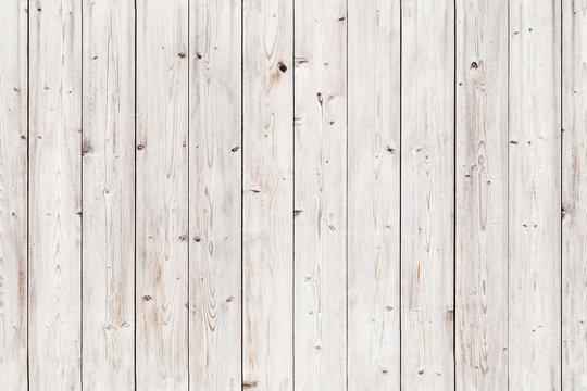 Old white wooden wall. Seamless background texture