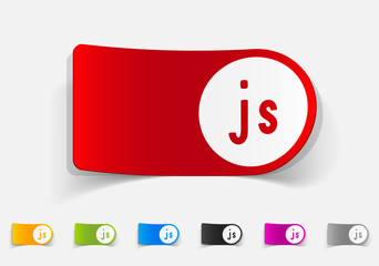 realistic design element. js