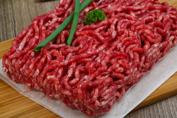 Minced beef