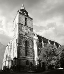 Fototapeta na wymiar Black church, Brasov, Romania