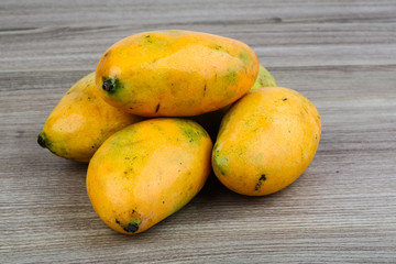 Ripe yellow mango