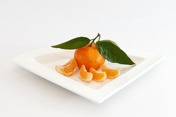 Clementinen, Mandarinen am Teller
