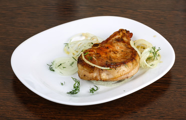 Grilled pork