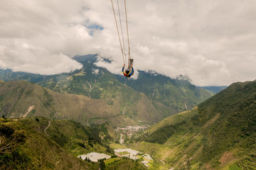 Unidentified Man Swinging