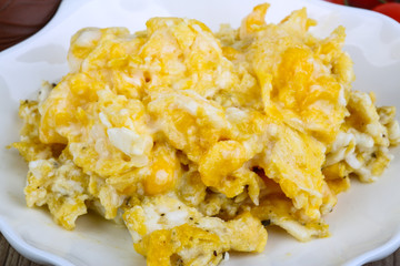 Scrambled eggs