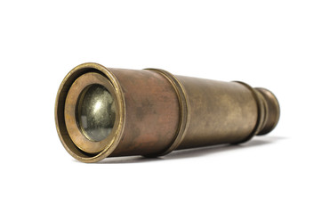 antique telescope