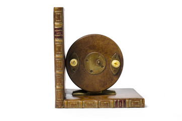 Book holder isolated on white