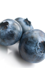 Blaubeeren freigestellt