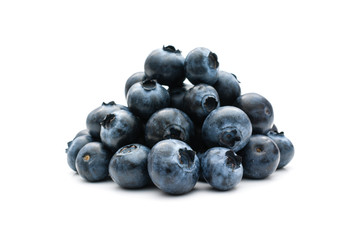 Blaubeeren freigestellt