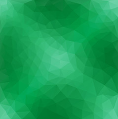 Light Green Polygonal Pattern