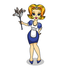 Logo for cleaning service