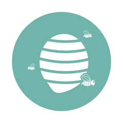 Bee hive icon