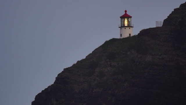 Makapuu Lighthouse Pacific Ocean Hawaii Island Oahu United States