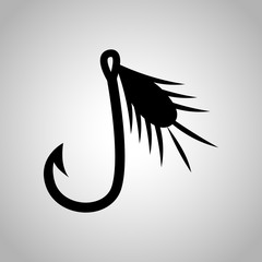 Fishing hook icon