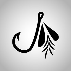 Fishing hook icon