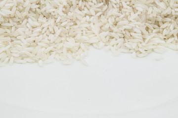 Raw rice texture