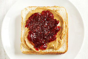 Peanut Butter and Jelly Sandwich