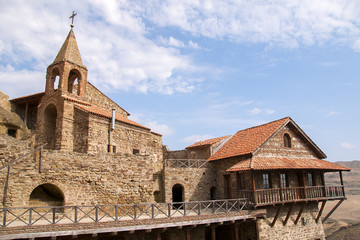 Fototapeta na wymiar Gruziński klasztor Dawid Garedża.