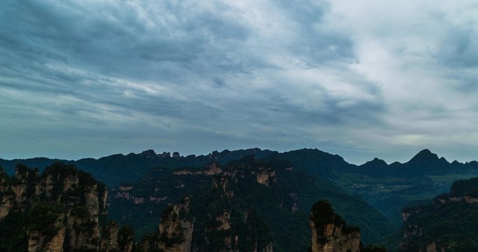 4K Wolken Ziehen