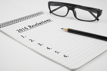 2016 resolutions conceptual