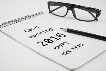 Good morning 2016 Happy New Year